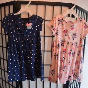 Girls Minnie Mouse Jumping Beans 2 Dress Bundle